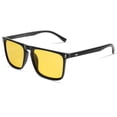 thumbnail image 1 of Gafas de Sol Polarizadas Cuadradas VANLINKER para Hombre y Mujer en Negro, 1 of 3