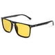thumbnail image 1 of Gafas de Sol Polarizadas Cuadradas VANLINKER para Hombre y Mujer en Negro, 1 of 3