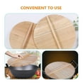 thumbnail image 3 of Shisuyan Fry Pan Cover Light Yellow Heat Distribution Home Cooks Household Use 1Pcs, 3 of 9