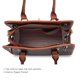 thumbnail image 5 of Juego de 2 bolsas de mano Dasein para mujer con asa superior bolsa de hombro Negro 13.6'x10.6'x6.7'/Wallet-7.5'x4'x0.8', 5 of 5