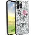 thumbnail image 1 of Skull-293 Phone Case, Degined for iPhone 13 Pro Max Case Men Women, Flexible Silicone Shockproof Case for iPhone 13 Pro Max, 1 of 1