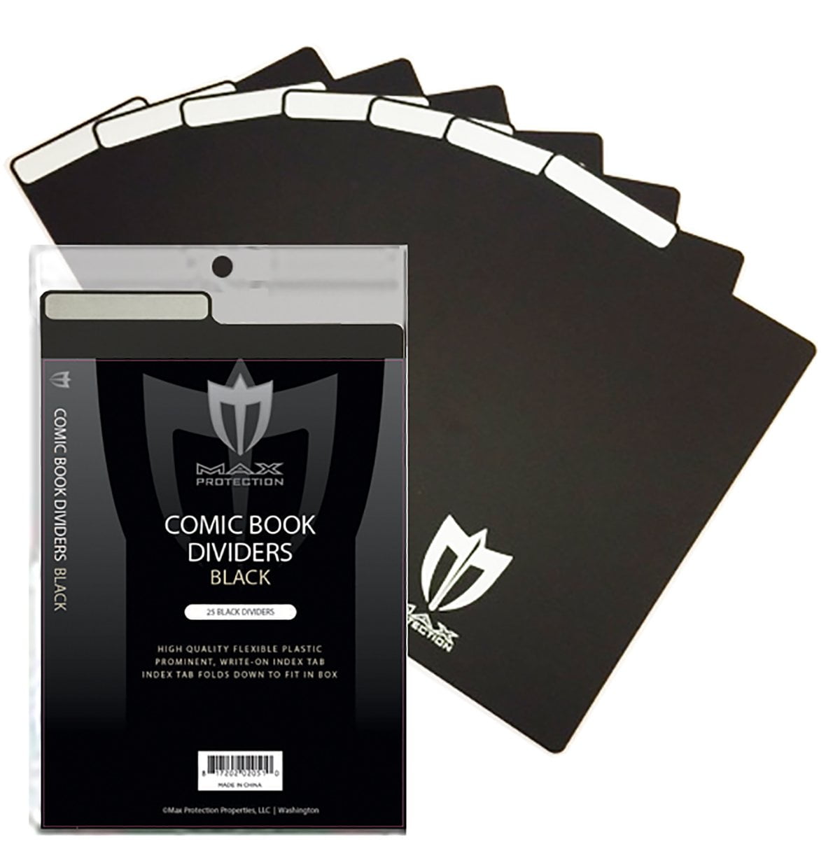 Black Max Pro Premium Plastic Comic Storage Boxes Archival Safe Acid Free