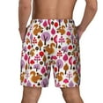 thumbnail image 2 of Lsque Mens Swim Trunks Squirrel In The Forest Pattern - Bathing Suit Compression Liner - Beach Swim Shorts Swimwear - (S-3XL) - Stretch Quick Dry -Small, 2 of 9