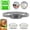 1pc-gray, variant on Waterproof Dog Collar – Natural Look, Highly Stretchable & Adjustable, Long-Lasting Outdoor Protection for Rain Mud River Swim – Fits Small Medium Large Dogs