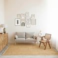 thumbnail image 2 of Hanmade Woven Rectangle Jute Rug, Rustic Braided Reversible Farmhouse Carpet for Kitchen, Living Room, Bedroom. Natural, 2 X 18 FT, 2 of 5