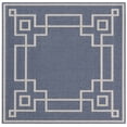 thumbnail image 6 of Hauteloom Ariton Living Room, Bedroom Patio Outdoor Area Rug - Indoor/Outdoor - Gray, White, Blue - 5'3"-Round, 6 of 11