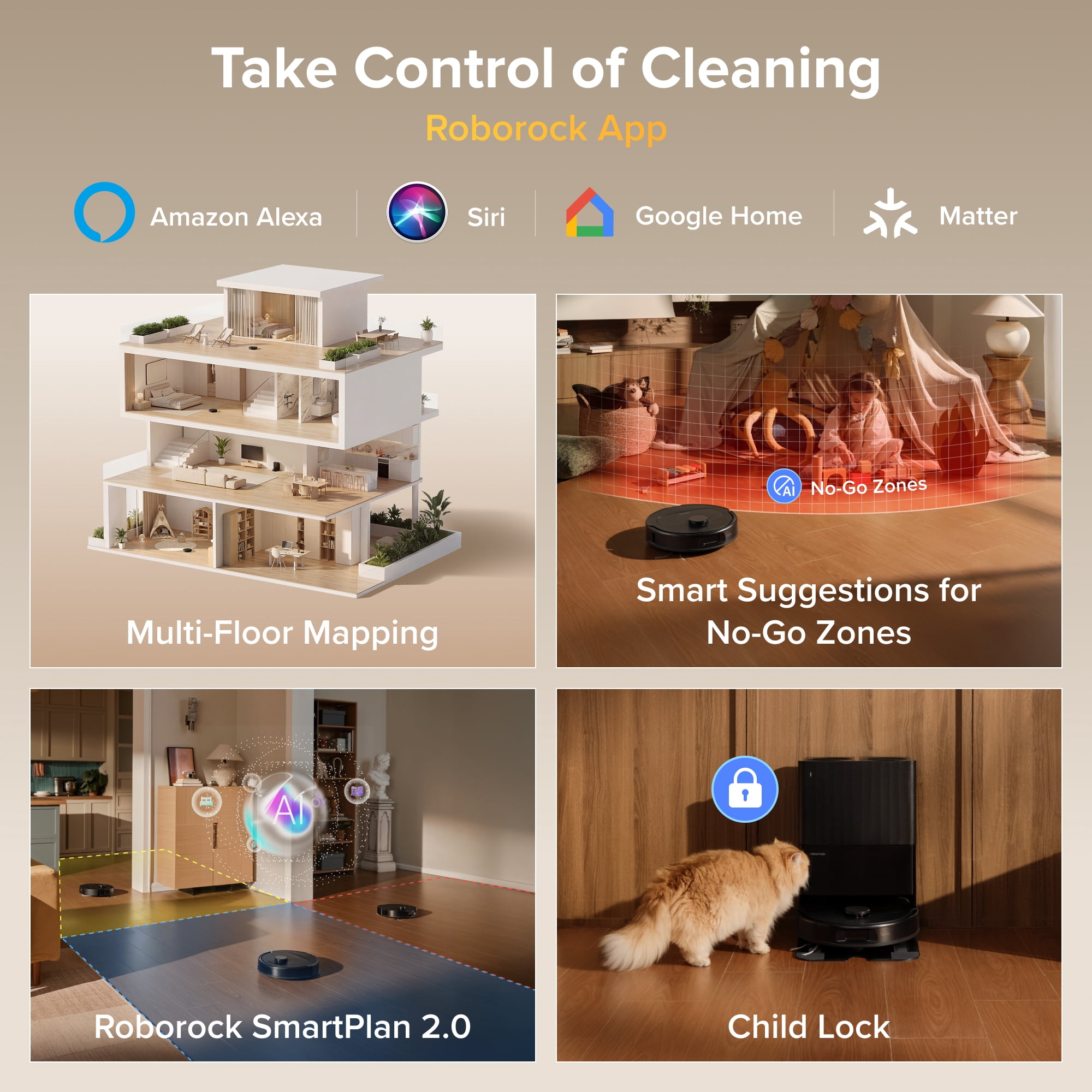 Roborock Qrevo series S Pro SE Robot Vacuum and Mop, 18,000Pa Suction, Multifunctional Dock with 167℉ Mop Self-Cleaning, Smart Obstacle Avoidance, Anti-Tangle Brush, Liftable Spinning Mop