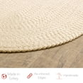 thumbnail image 2 of Lorie Country Beige Braided Area Rug 2' x 3' Oval, 2 of 5