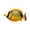 Yellow, variant on Clearance Hangs under $5,Tropical Fish Wall Hanging Art Sculpture Garden Room Terrace Wall Decoration