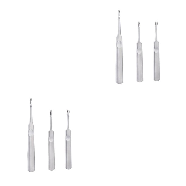 Toystoory 3 Pieces/Set Leather Manual Groovers U Handicraft Accessories Leathercraft Shape Handtool Grooving V Crafting DIY Slotting Tool 9.5 cm 2piezas Toystoory CBP103236