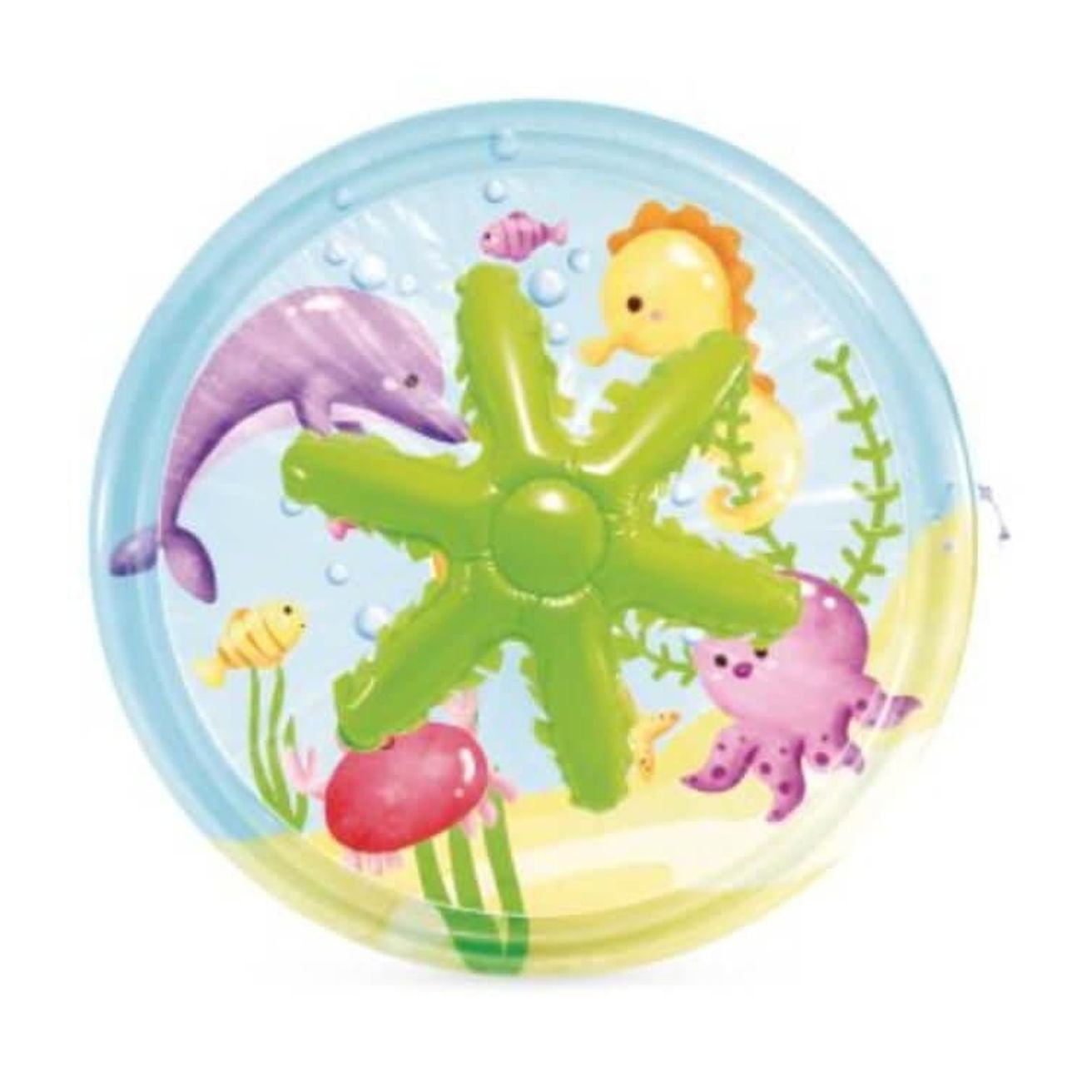 Intex Palm Tree Spray Pool for Kids, Age 2+, Inflatable Tropical Water Play Pool