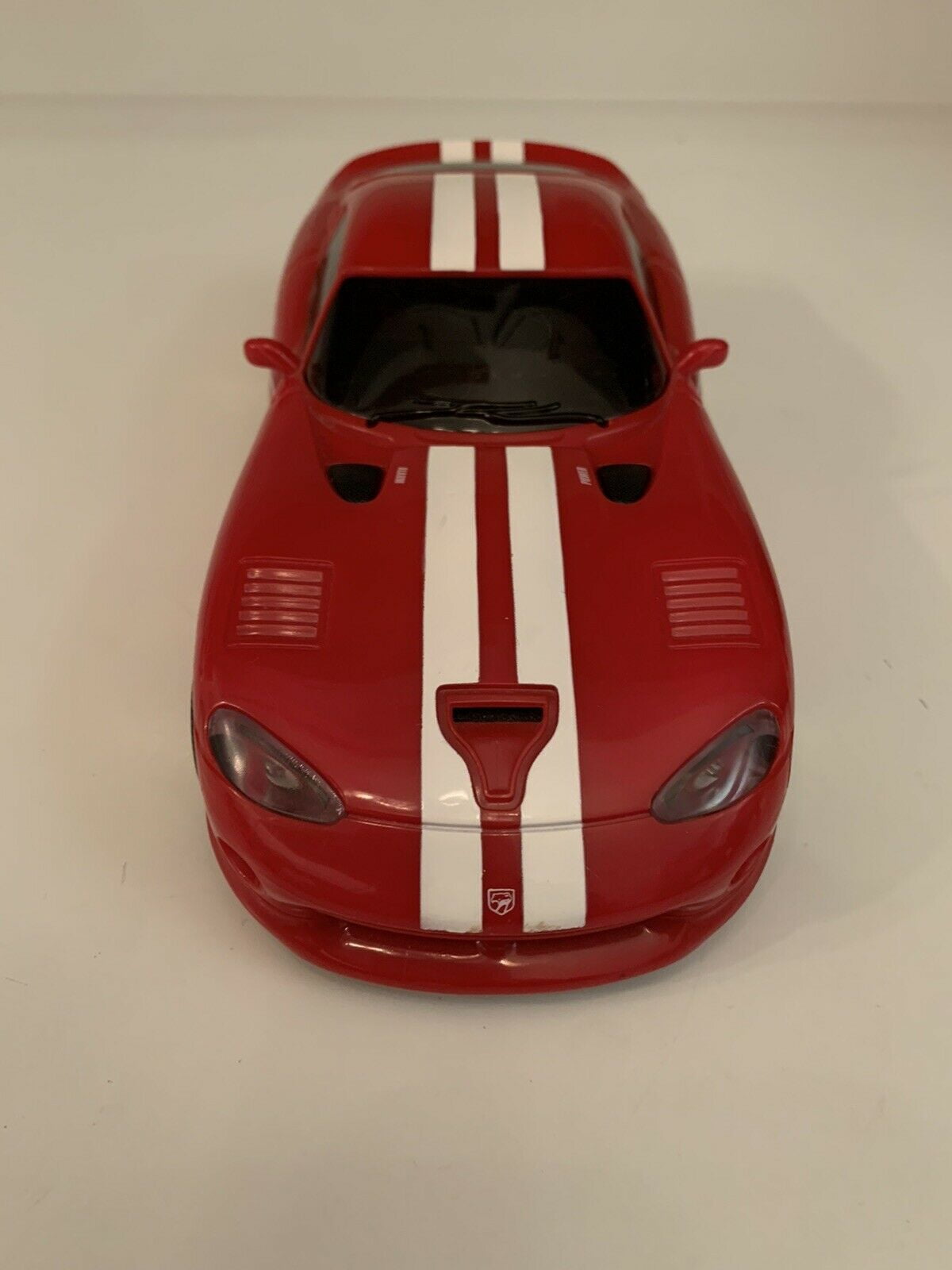 Hot Wheels 2002 Dodge Viper GTS Red Rev N Roll Room Alarm Car 1:18 Scale Toy