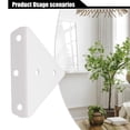 thumbnail image 4 of Triangle Shelf Support Brackets Heavy Duty Wall Mounted Invisible Furniture, 4 of 9