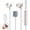 rose gold, variant on SIMSONLAB HiFi Wired Earbuds, Karaoke Live Sound Card Headphones, Noise Reduction Mic, Real-Time Monitor, Type-C & Lightning Universal Compatible