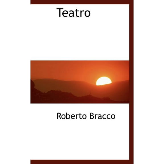 Teatro (Hardcover)