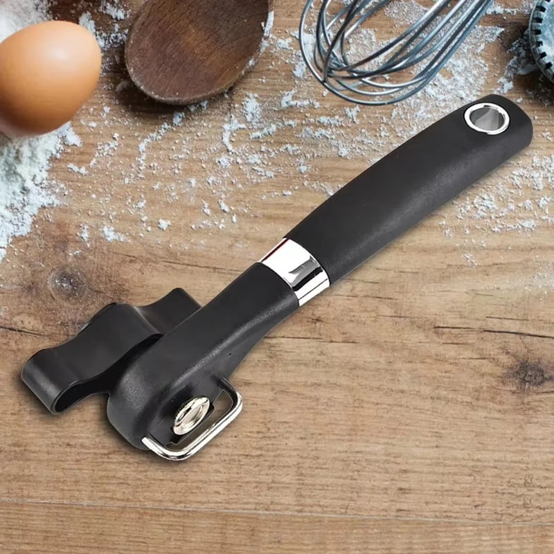 Handheld Safe Cut Can Opener Smooth Edge Can Opener Food Grade Stainless Steel Cutting Can Opener for Kitchen Accessories