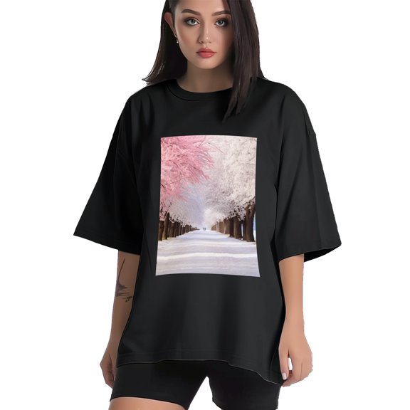 Plus Size Shirt for Women Black Tops for Women Short Sleeves Shirt for Women Winter And Spring T Shirt Crewneck Shirt for Women XS