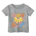 thumbnail image 3 of Kids 100 Days Of School Shirt Toddler Girl 100th Day Of School Relaxed Fit Breathable T-Shirt, Size 8 Years, 3 of 4
