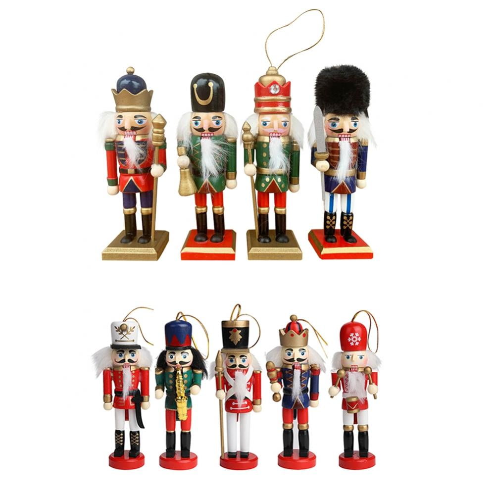 10" Burton and Burton Christmas Character Nutcracker Figurines Set of 4 