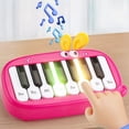 thumbnail image 1 of Multifunctional Kids Electronic Piano Toy,Cute Pet Musical Keyboard with Light,15 Keys Music Learning Beginner Instrument,Fine Motor Skill Development,Portable Educational Birthday Gift Toys, 1 of 6