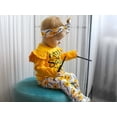 thumbnail image 5 of Conjunto De 3 Piezas De Ropa Para Bebé Niña, Pantalones Little Miss Sassy, ​​Camisetas De Manga Larga Con Letras, Pantalones De Flores Y Diadema (18-24 Meses), 5 of 5