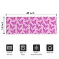 thumbnail image 5 of Pink Butterfly Pattern Door Rugs,Washable Non Slip Door Mats Indoor,Decorative Door Mats,Entry Mat Indoor for Entrance,Bedroom,Kitchen,Bathroom,16"x47", 5 of 6