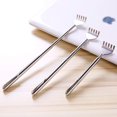 thumbnail image 4 of 2 Pcs Grattoirs Extensibles en Acier Inoxydable, Portables, Télescopiques, 4 of 5