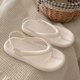 thumbnail image 1 of Sandalias de verano para mujer, sencillas, de color liso, para uso exterior, informales, para vacaciones en la playa, sandalias planas con tiras y sandalias, 1 of 6