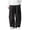Black, variant on Mrmaere Men’s Extra Wide Leg Drawstring Casual Pants Long Leg Roomy Design Soft Fabric Wear for Leisure Time Street Looks Black XXL