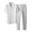 White, variant on Men Casual Outfits 2 Piece Fashion Lightweight Summer Striped Pleated Stand Collar Elastic Short Sleeve Drawstring Long Pants Black L