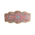 thumbnail image 1 of Fajas moldeadoras de cintura para mujer, estilo étnico, con cuentas, estilo caracola, elásticas, con lazo, de poliéster, anchas., 1 of 2