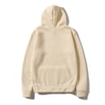 thumbnail image 3 of Yuemengxuan Unisex Solid Color Hooded Sweatshirt, Loose Fit Long Sleeve Pullover  with Front Pocket, 3 of 4