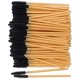 thumbnail image 1 of 100PCS Disposable Eyelash Brushes Eye Lashes Extension Eyebrow Makeup Mascara Brush WandsTemple Shape, 1 of 5