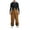 Coffee, variant on Miluxas Mens Snow Bibs Ski Pants Softshell Waterproof Insulated Ripstop Snowboarding Overalls Winter Red