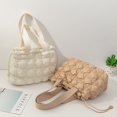 thumbnail image 2 of Bolso de mano de moda de Corea del Sur con diseño de nube y rombos para mujer, bolso de mano de gran capacidad para ir al trabajo o al trabajo, 2 of 6