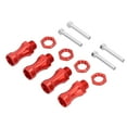 thumbnail image 4 of Adaptateur de Conversion Hexagonal d'Extension de Roue, Adaptateurs d'Entraînement de Moyeu Hexagonal de Roue d'Apparence Exquise pour 1/10 hors Route Voiture RC Rouge, 4 of 8