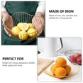 thumbnail image 2 of 2 cestas de fruta de hierro forjado huecas y delicadas, cestas para aperitivos, 2 of 6