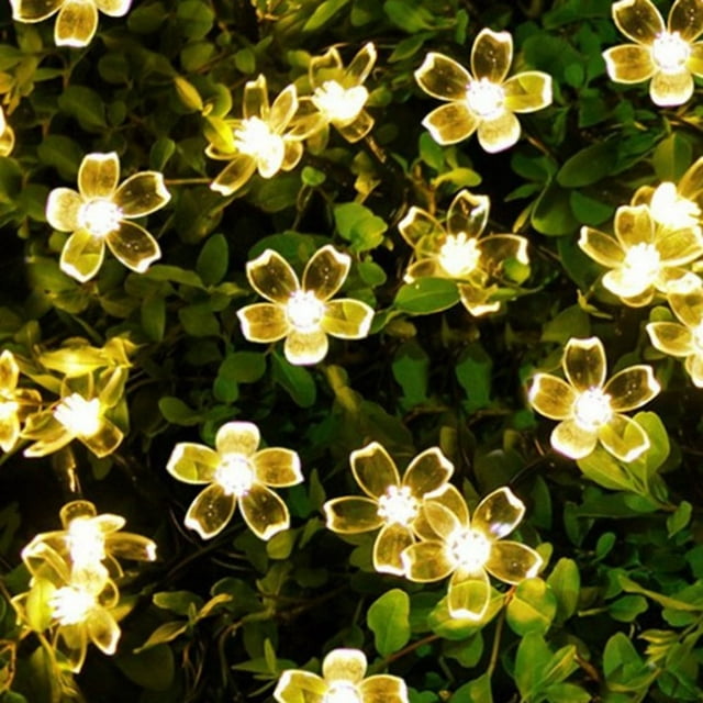 Halloween Decorations Clearance Sale 50LED Solar Light String Holiday Decoration String