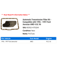 thumbnail image 2 of Automatic Transmission Filter Kit - Compatible with 1996 - 1997 Ford Aerostar AWD 4.0L V6, 2 of 2
