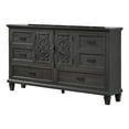 thumbnail image 3 of Rustic Gray Wood 3pc Eastern King Bedroom Set, 3 of 10