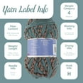 thumbnail image 4 of JubileeYarn Fishnet Pom Pom Yarn - 100g/Skein - Milkweed - 3 Skeins, 4 of 6