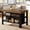 brown and back, variant on Tribesigns Kitchen Island with Storage Shelves, 55.1-Inch Farmhouse Island Table for Kitchen, Dining Room