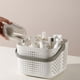 thumbnail image 4 of Cesta De Ducha Portátil, Organizador De Baño De Plástico Con Orificios De Drenaje Y Asas, Agarre Antideslizante Para Guardar Artículos De Tocador, Duradera Y Multifuncional.,Vsgery, 4 of 6