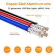 thumbnail image 2 of Cable VIABRICO, calibre 12, 600 pies, 12 AWG, cable automático de 100 pies x 6, 2 of 6