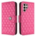 thumbnail image 6 of Allytech Wallet Case for Samsung Galaxy S24 Ultra, Luxury PU Leather Shockproof Protective Flip Cover for Women Girls, Kickstand Folio Case with Card Slots Holder Wrist Strap Lanyard - Rose, 6 of 7