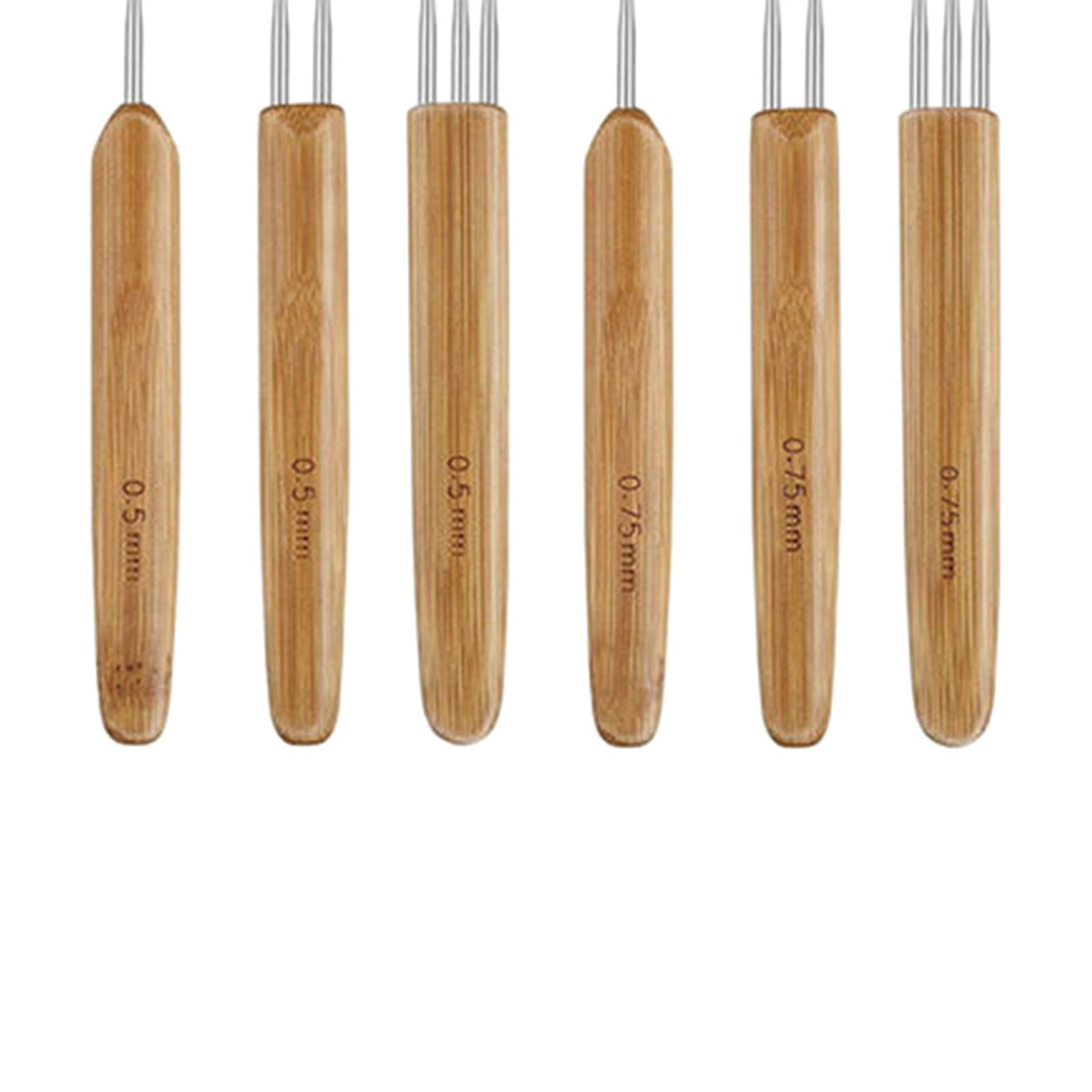 Yunhgft Pcs Dreadlock Crochet Hook Tool, Braid Hair Dreadlocks Needle Weaving Crochet