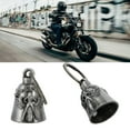 thumbnail image 3 of Dream Apparel Motorcycle Bell for Biker Good Luck Riding Bells with Hanger Motorcycle Accessory or Keychain for Luck Rider Gift, 3 of 6