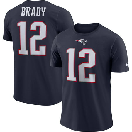 Tom Brady New England Patriots Nike Player Pride Name & Number Performance T-Shirt -