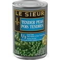 thumbnail image 1 of Le Sieur 1/3 Less Salt Tender Peas, 1 of 5