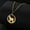 Gold, variant on EUEAVAN Silver Afghan Hound Pendant Necklace Stainless Steel Jewelry